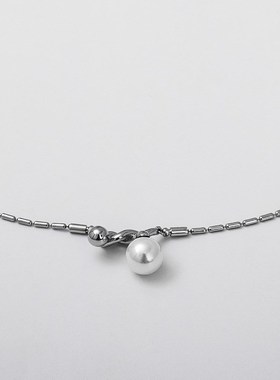 小众设计枝蔓珍珠项链轻奢高级感时尚项链女百N搭网红ins风锁骨链