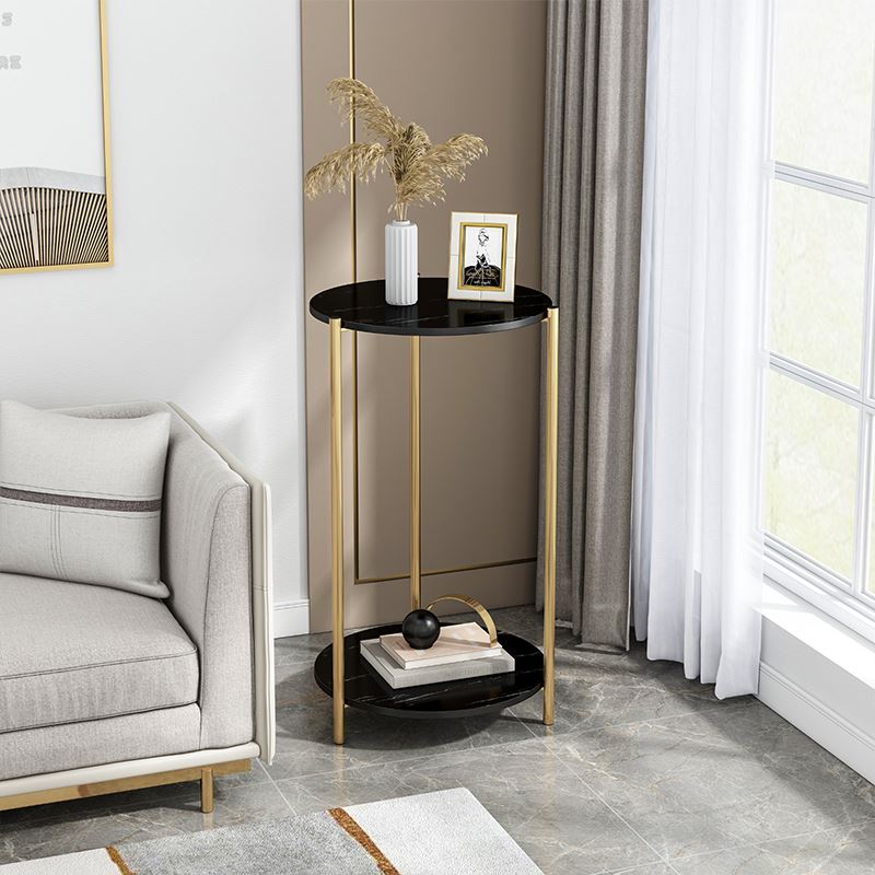 Simple Side Table Sofa Corner Table Ins Metal Light Luxury-图1