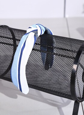 饰品店上墙金属单面五层发箍架洞孔板展示头箍架48厘米铁丝头扣架