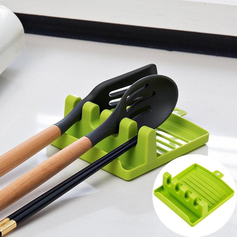 Gadgets-Tools Shelf Spatula Kitchen-Accessories Lid-Holder S - 图0