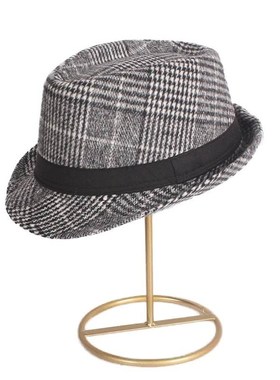 样板房衣帽间男士帽子欧式家居展厅摆件衣柜陈列礼帽装修全屋定制