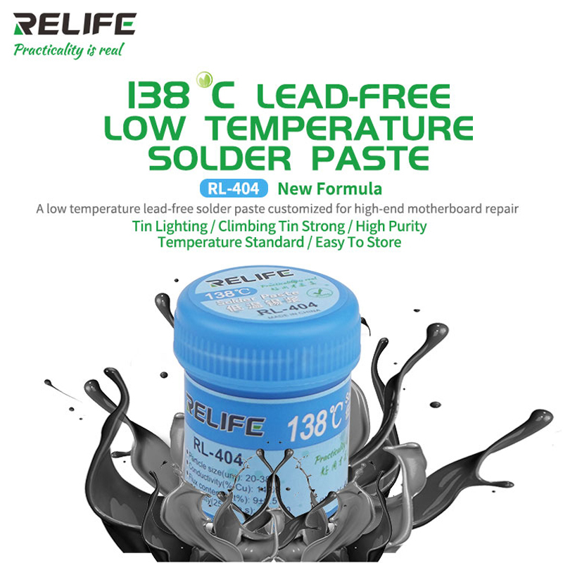 推荐High quality Solder Paste Flux No-clean Original RELIFE - 图3