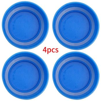 ແນະນໍາ 4pcs 55mm Water Bottle Cap Screw Top No Splash Cover Uni