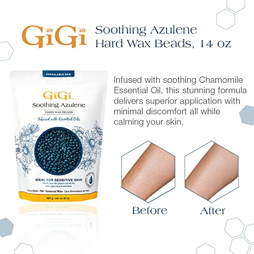 Gi H rd WaxaBeads  Soothing Azulene HaiNr Removal Wax for - 图1