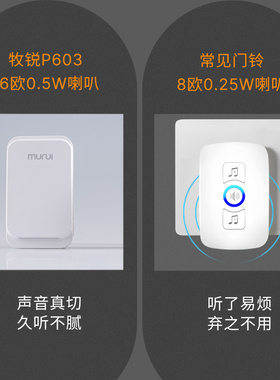 牧锐欢迎光临感应k器进门你好迎宾语音播报器分体式店铺门铃提示