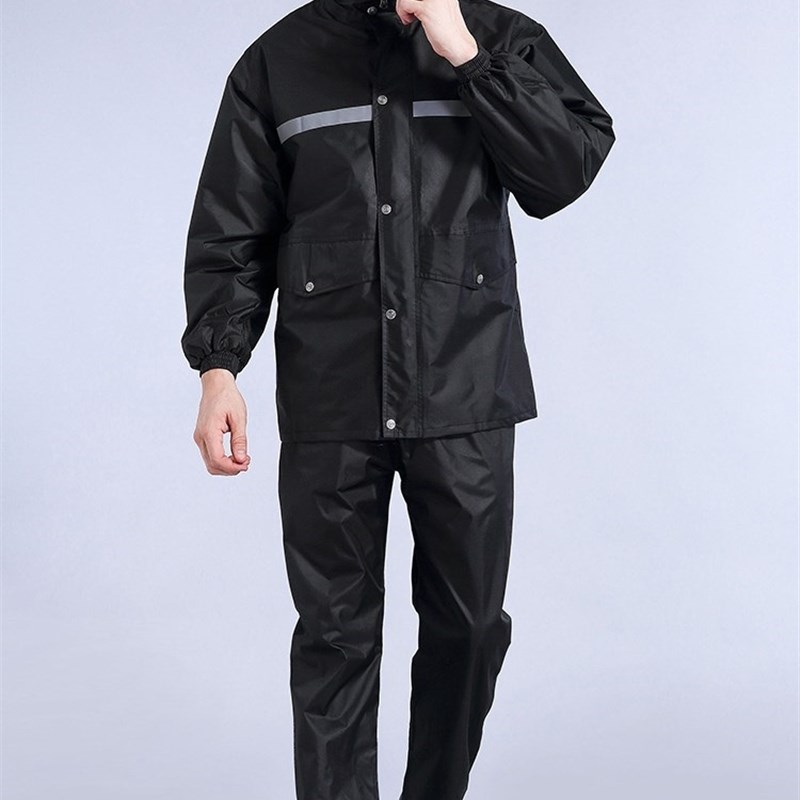 速发raincoat electric motorcycle thickening reflectors Rain - 图0