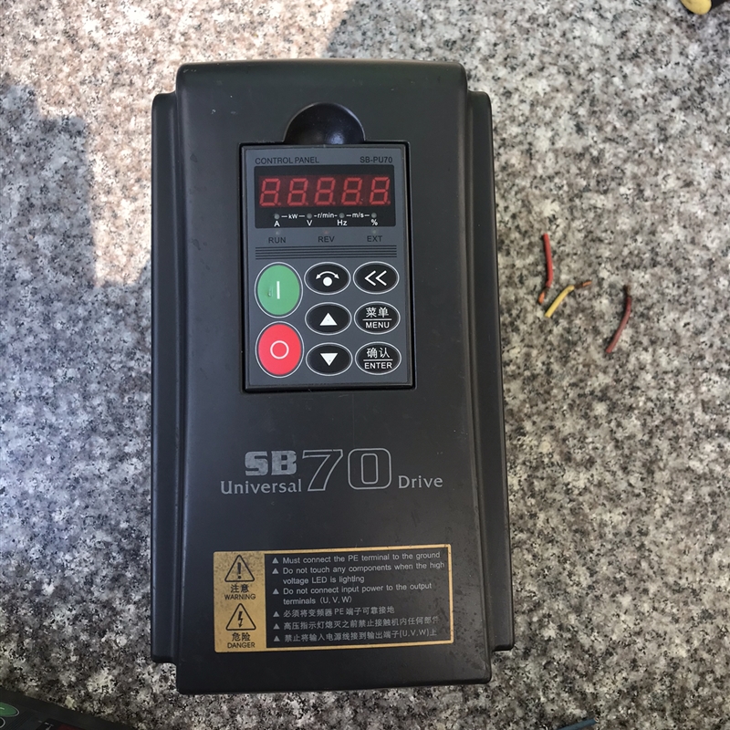 新品森兰SB70变频器2.2KW SB70GS2.2 拆机,已 - 图2