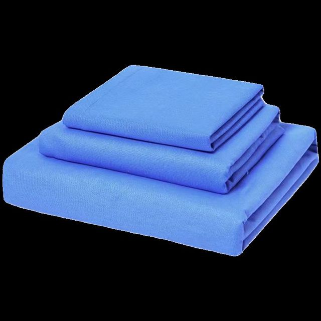Student dormitory bed sheets and quilt covers three-piece sets S dormitory blue quilt covers single piece sky blue student single bedding covers