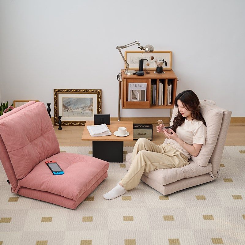 懒人卧室靠背椅折叠小沙发床上榻榻米飘窗支撑躺座椅单人坐靠椅子,淘宝优惠券,粉丝福利购,淘宝优惠卷