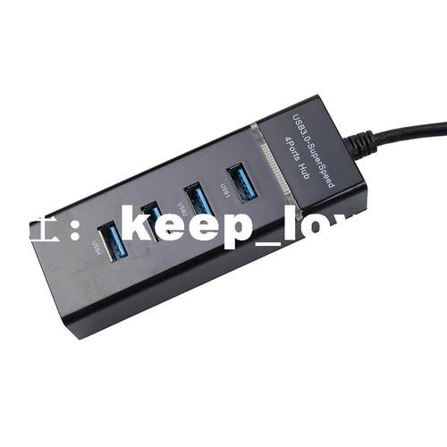 per SpPedg4 eort USB 3.z0 HUB 4 Ports Plug Char i-图0