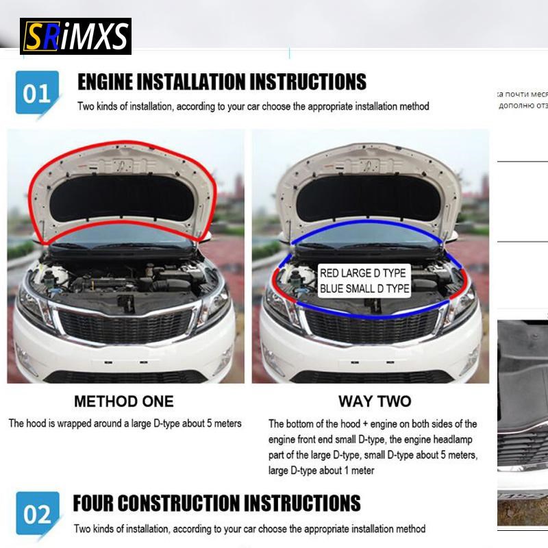 Car Door Seal Strips Small D Shape Weatherstrip Rubber Seals - 图2