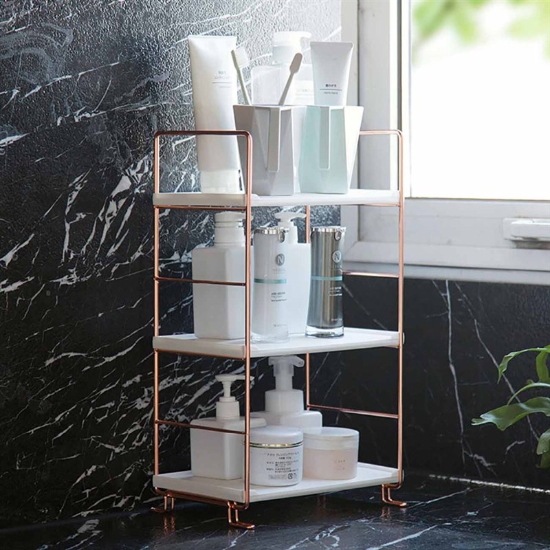 新品Bathroom Shelf Storage Rack Display Stand Bathroom Organ - 图0