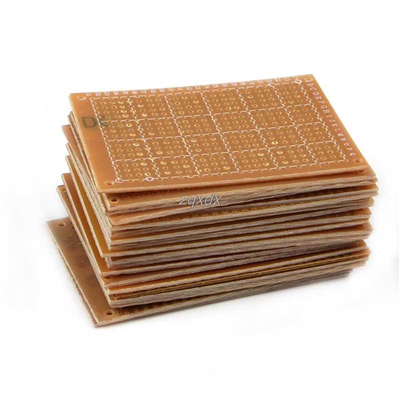 推荐20pcs 5*7CM Single-side Circuit Board Veroboard ripboard-图1