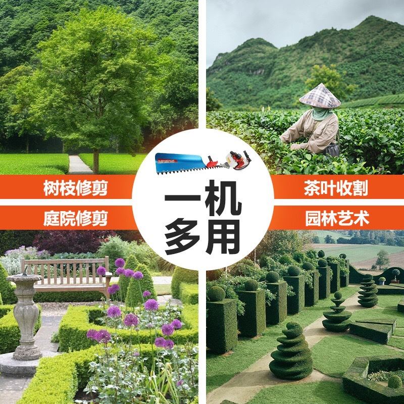 速发修剪机汽油修剪机茶叶茶树粗枝剪绿篱剪采茶园林绿化重修王 - 图3