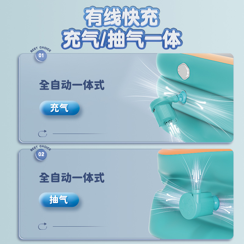 现货速发充气滑梯搭配游泳池家用加厚小孩儿人宝宝游泳桶室内成童 - 图0