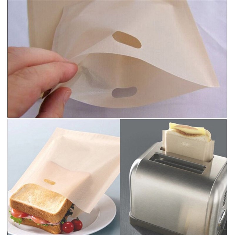 速发2pcs three size Toaster Bags for Grilled Cheese Sandwich-图2