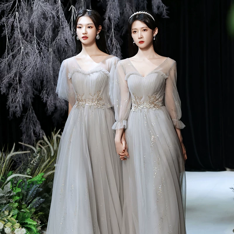 Long bridesmaid dress, evening dress, for bridesmaid, 2021 collection