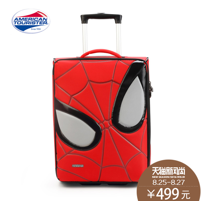 disney spiderman suitcase