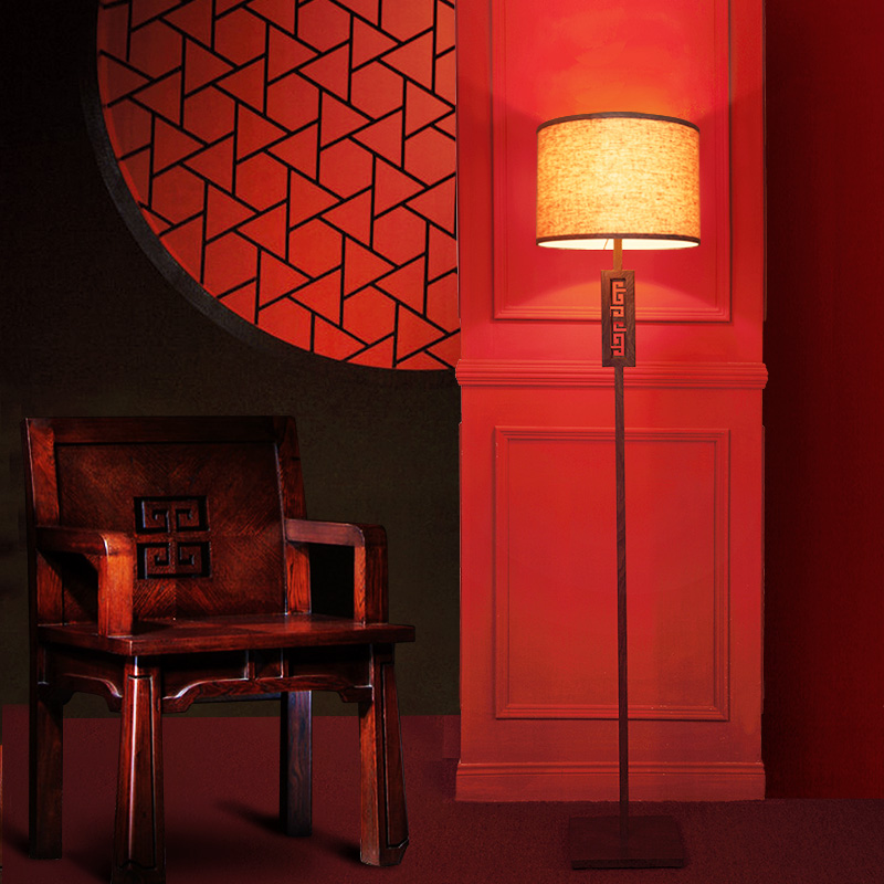red bedroom lamp