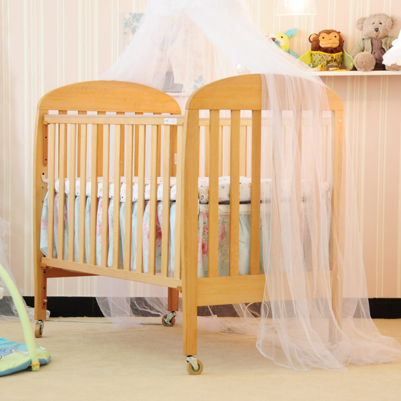 Buy Bei Annuo Unpainted Wood Crib Environment Full Beech Small