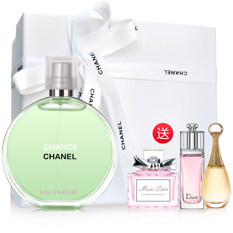 chanel light green perfume