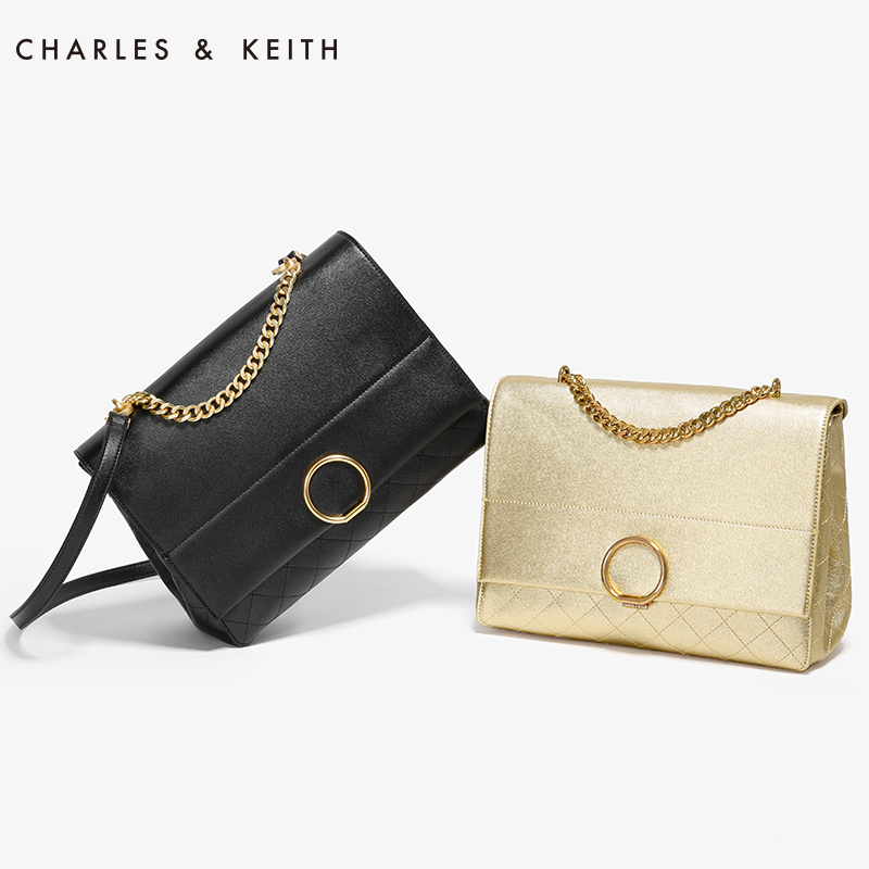 charles and keith snakeskin bag