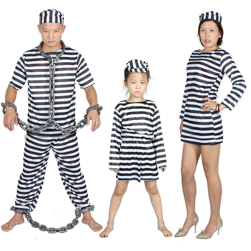 prison jumpsuit striped