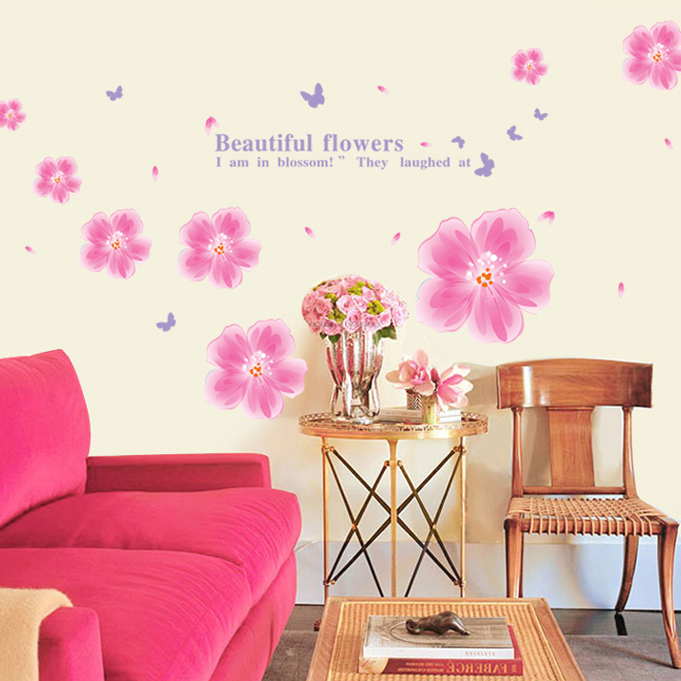 Buy Creative Living Room Bedroom Wall Stickers Romantic