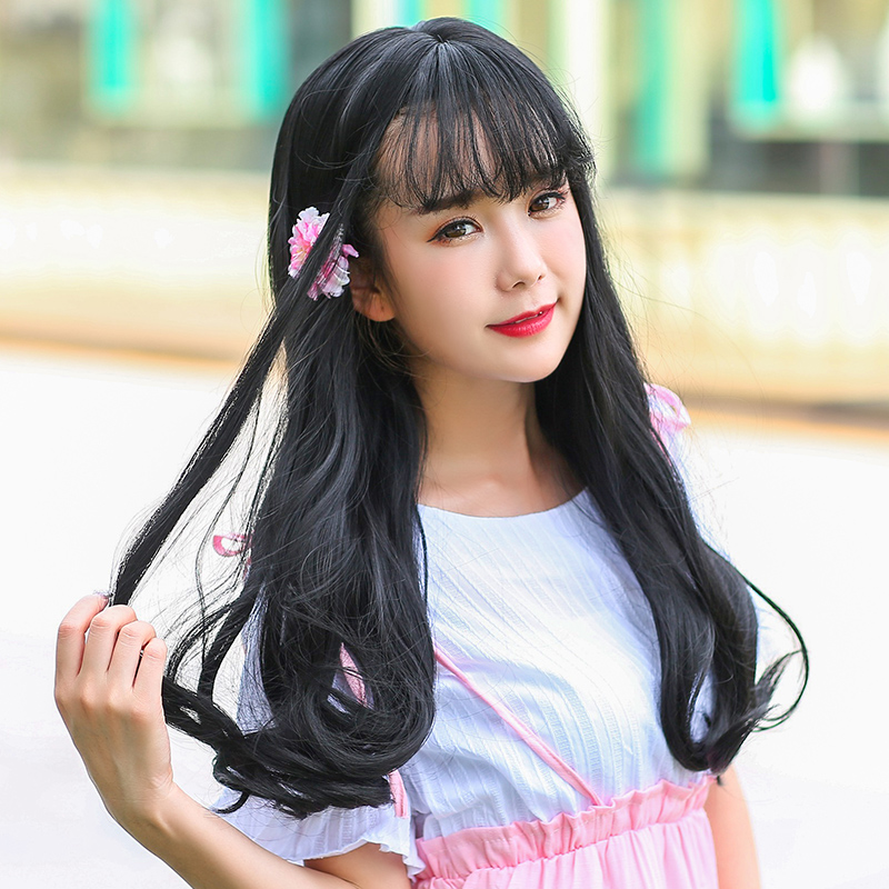Buy Dai Show Natural Black Sweet Korean Version Of The Big Wave Of