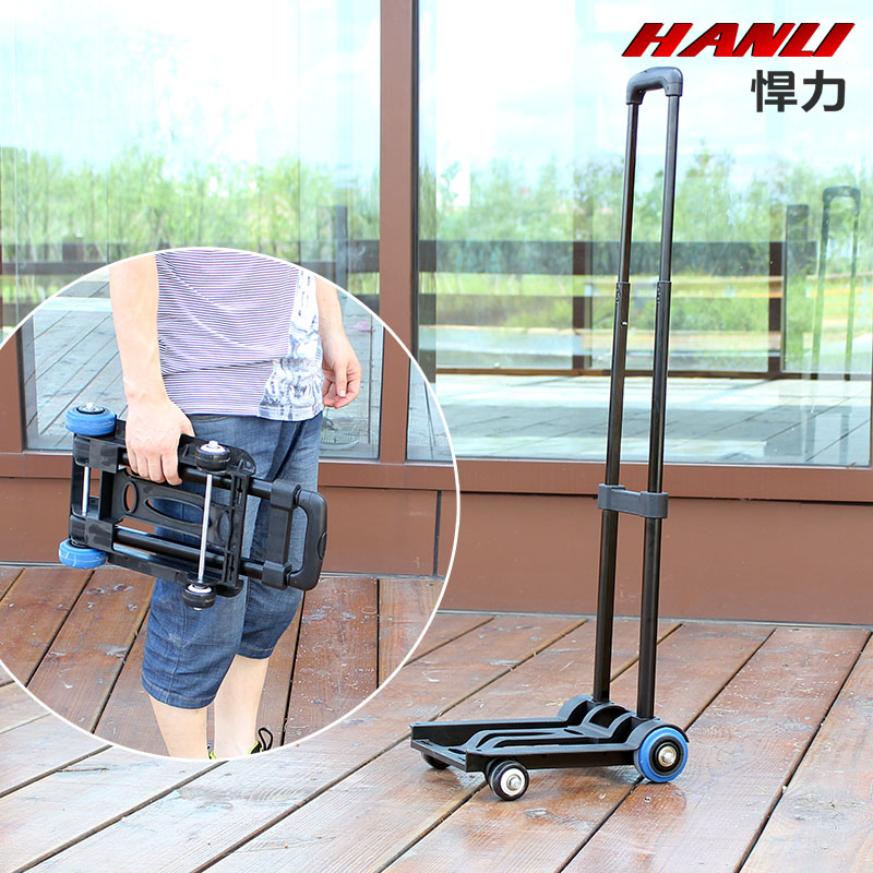 foldable luggage cart trolley