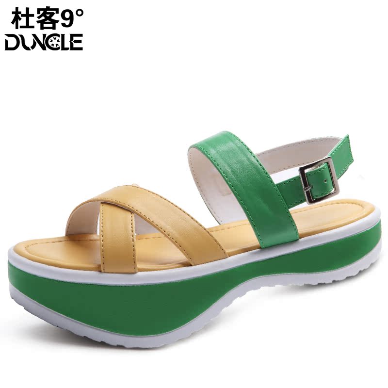 negative heel sandals