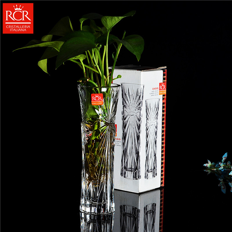 Buy Free Shipping Italian Cypress Proud Rcr Crystal Vase Flower