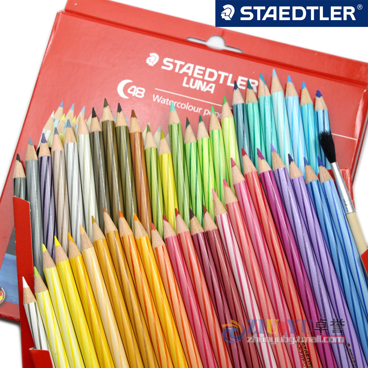 Staedtler Colored Pencils 48 Color Chart