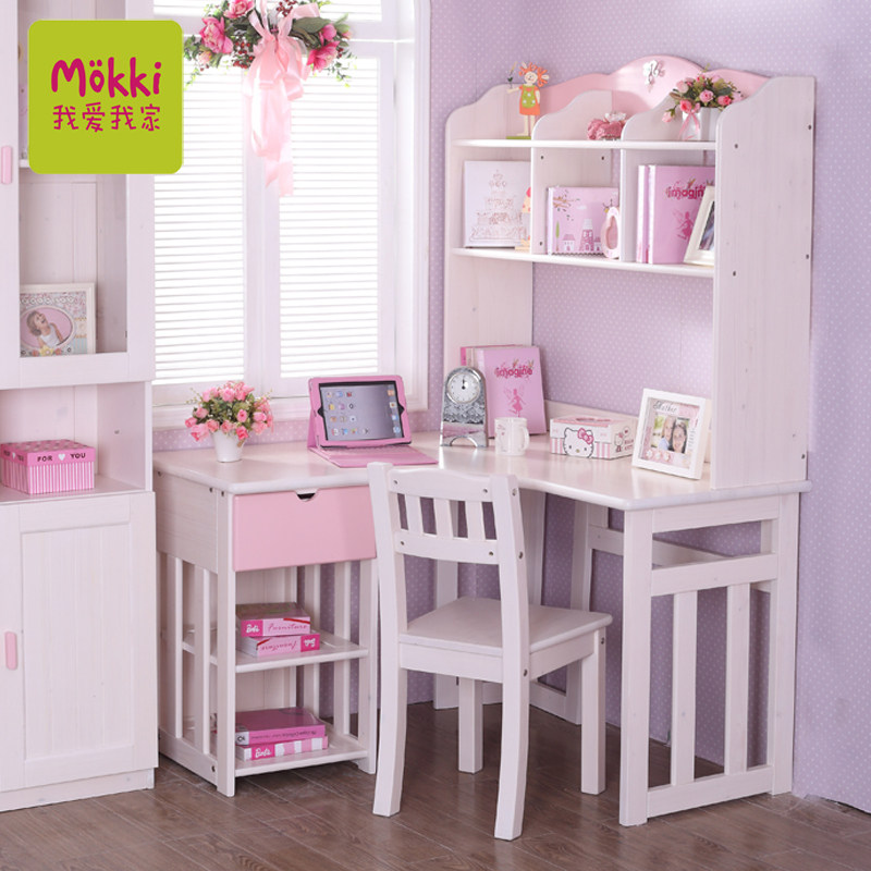kids corner desk with hutch