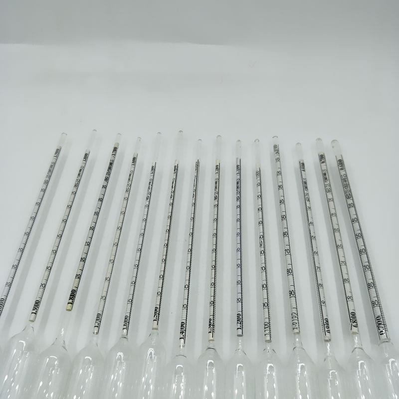 比重计液体密度计玻璃漂浮计婆梅氏波美比重计凉皮面浆浓度计 - 图2