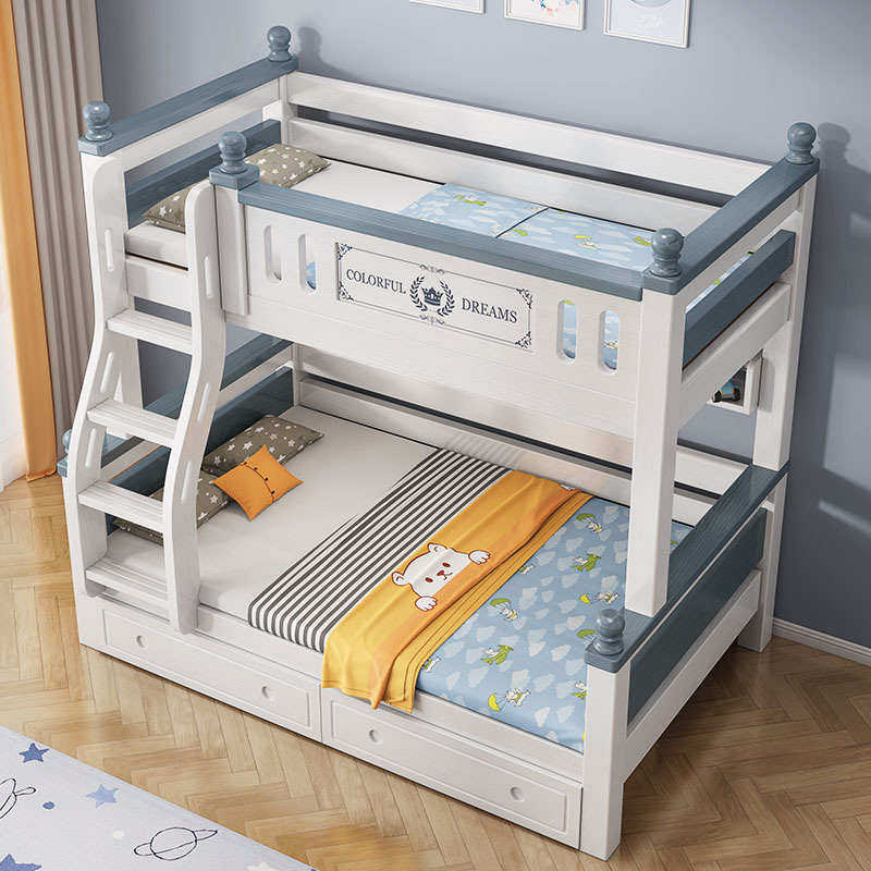 上下床全实木双层床高低床大人多功能小户型儿童上下铺木床子母床,淘宝优惠券,粉丝福利购,淘宝优惠卷