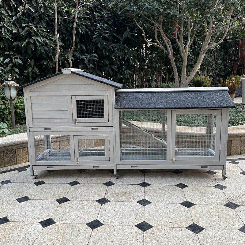 户外兔笼家用养殖笼防喷尿大号特大号兔窝兔舍鸡笼子鸽子笼宠物屋,淘宝优惠券,粉丝福利购,淘宝优惠卷