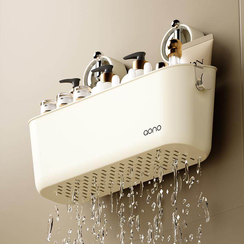 甄馨葱姜蒜收纳筐吸盘置物架厨房壁挂式墙面整理免打孔多层小挂篮,淘宝优惠券,粉丝福利购,淘宝优惠卷