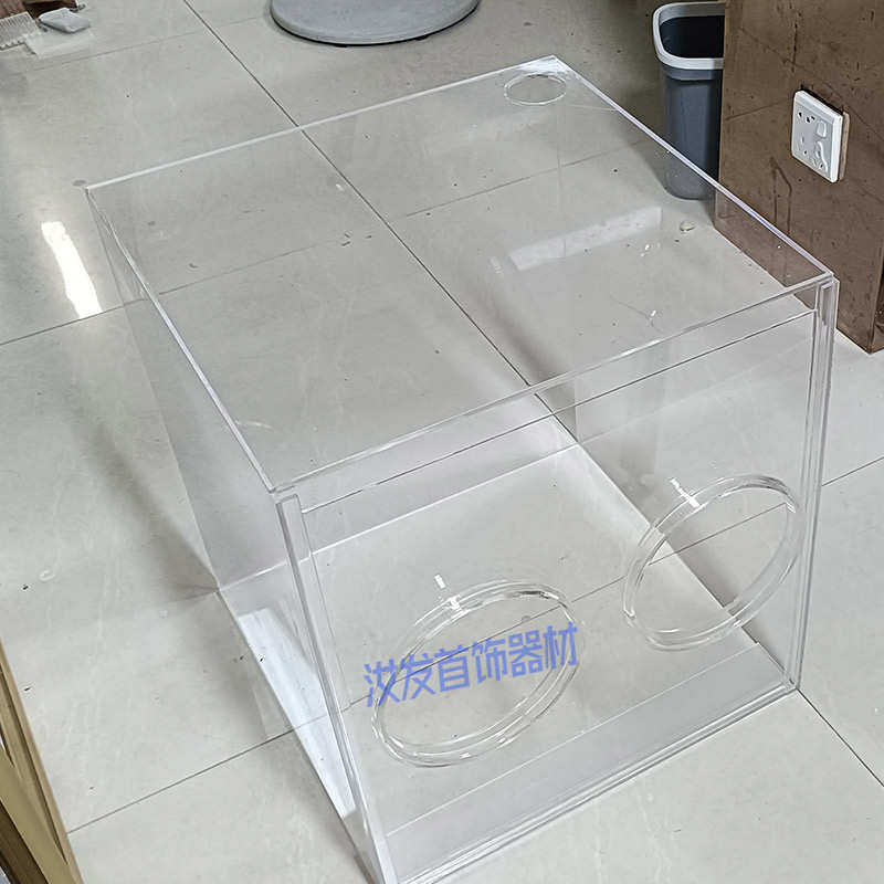 亚克力密封箱金银加工DIY首饰加工电磨去皮打磨抛光车花机防尘罩,淘宝优惠券,粉丝福利购,淘宝优惠卷