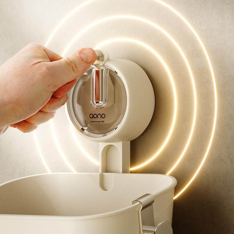 甄馨葱姜蒜收纳筐吸盘置物架厨房壁挂式墙面整理免打孔多层小挂篮,淘宝优惠券,粉丝福利购,淘宝优惠卷