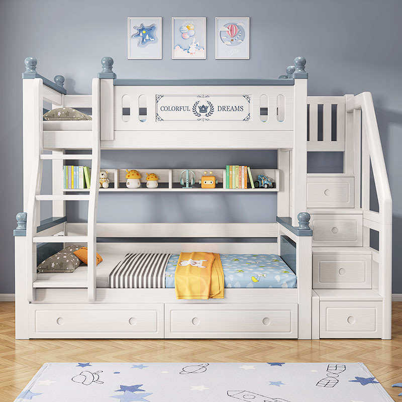 上下床全实木双层床高低床大人多功能小户型儿童上下铺木床子母床,淘宝优惠券,粉丝福利购,淘宝优惠卷