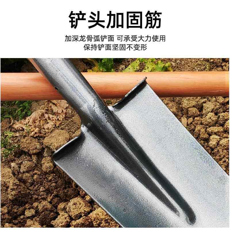 铁锹锰钢挖树挖土松土神器挖坑起苗户外专用洛阳铲子树根农用工具,淘宝优惠券,粉丝福利购,淘宝优惠卷