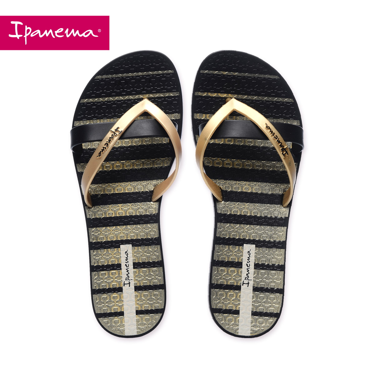 ipanema sandals gold