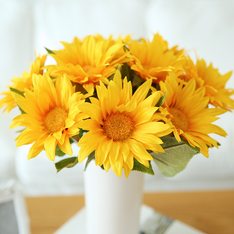 Jiu Ba Qi Er Sunflower Small Artificial Flowers Jiu Ba Qi Er Sunflower Small