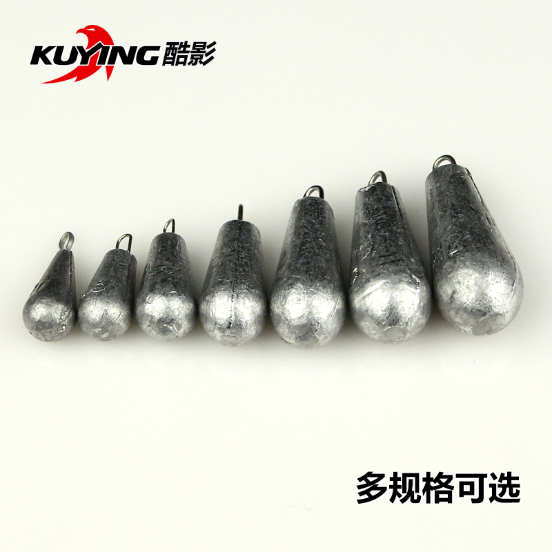 Teardrop fishing weights Clearance