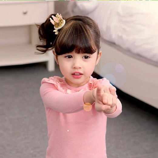 Buy Hongjin Cute Child Princess Crown Hairpin Korean Top Folder