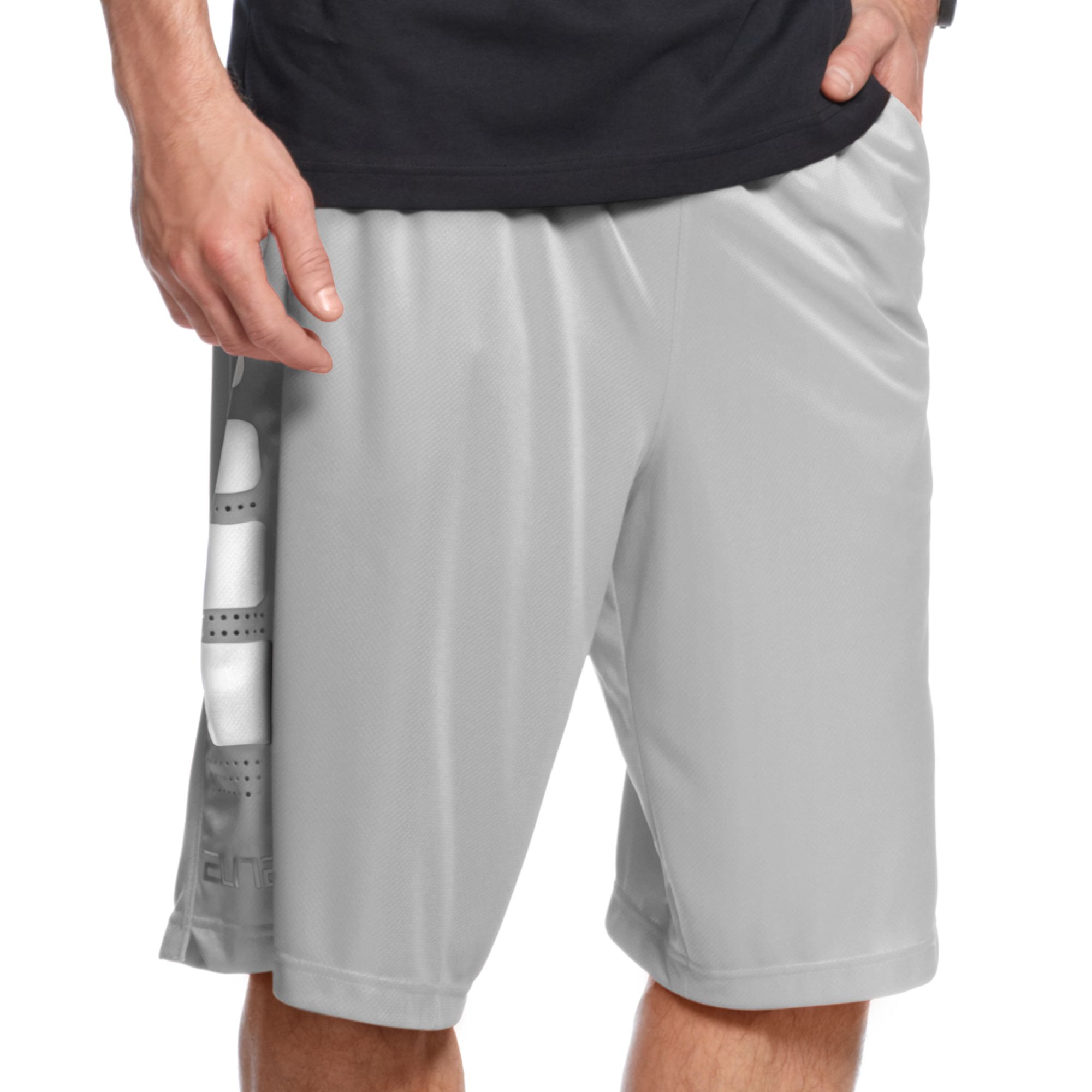 nike elite stripe basketball shorts