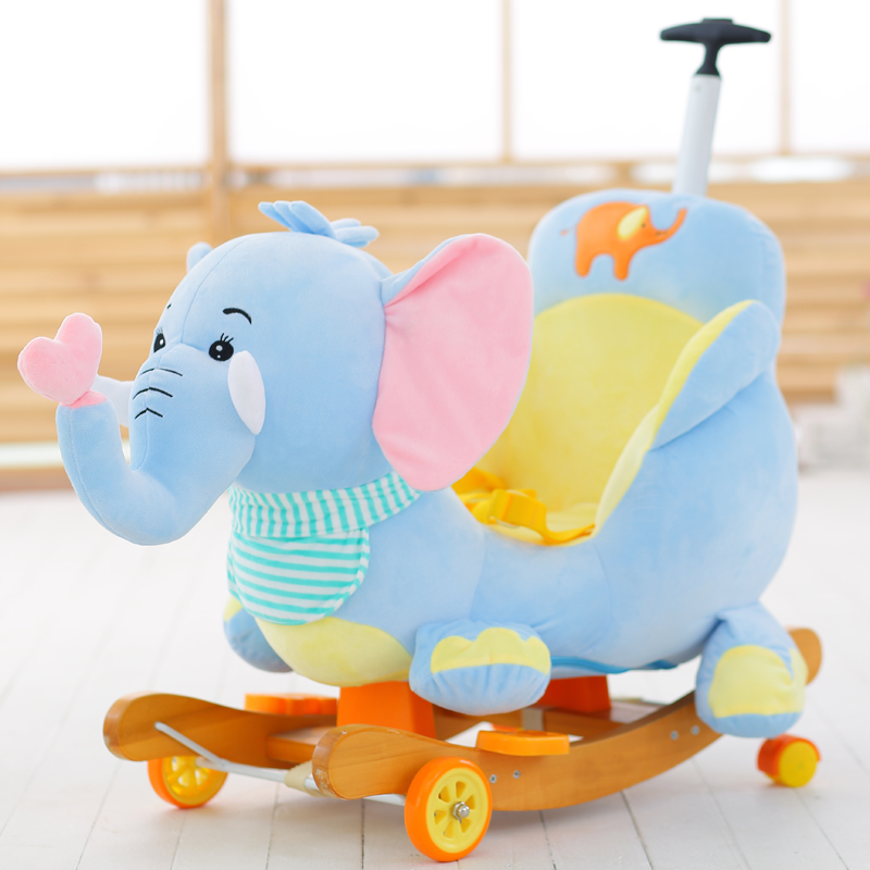 baby rocking elephant