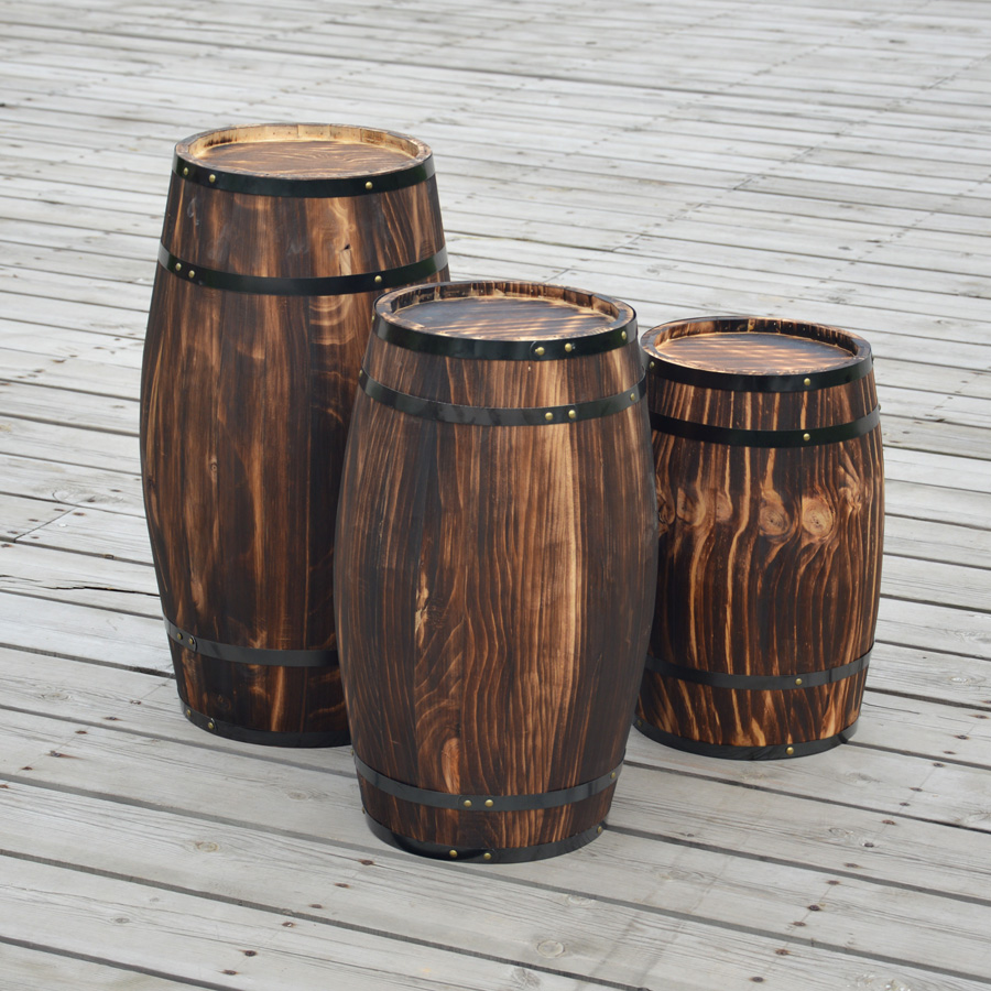 Buy Oak Barrel Kegs Wedding Photography Props Bar Decorated Wooden