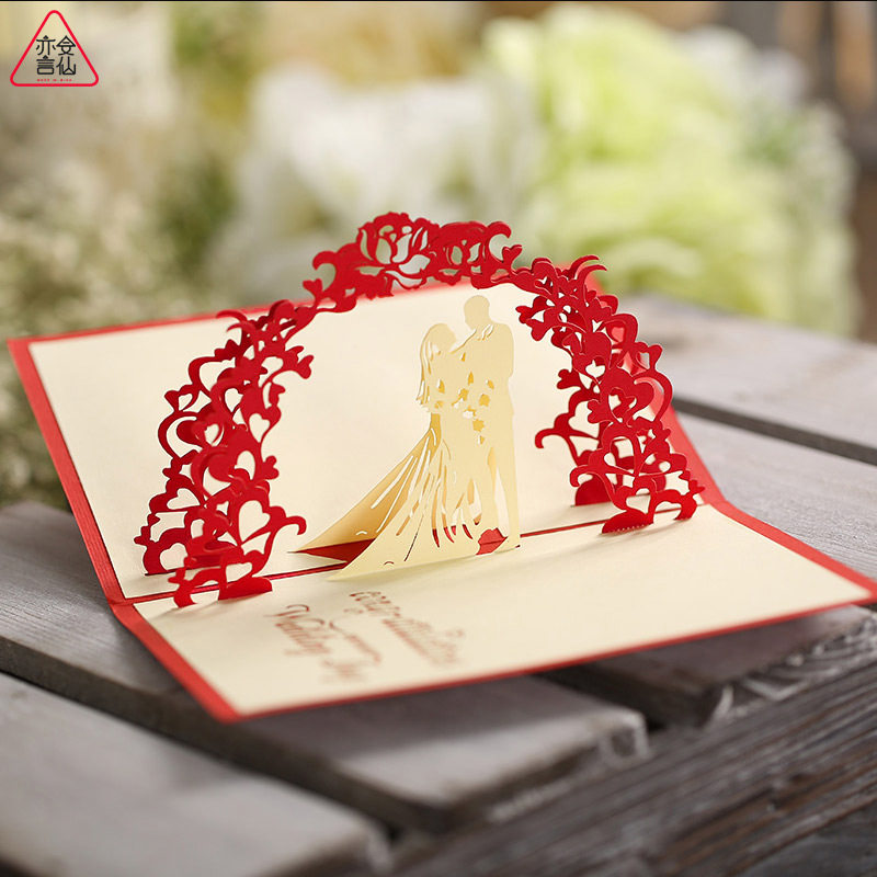 Buy Sin Also For Text Creative Wedding Gift To Marry Card 3ddiy Western Wedding Invitations Wedding Greeting Card Paper Sculpture In Cheap Price On Alibaba Com